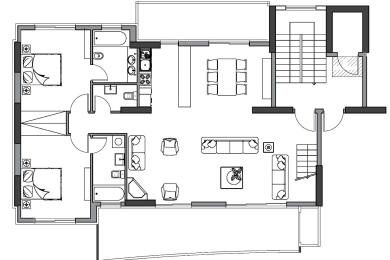 GLYFADA - Panionia, Dachterrassenwohnung, Zu verkaufen, 194 m2