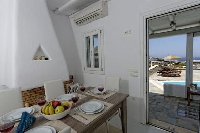 Villa for rent in Mykonos, Greece.