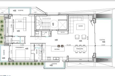 GLYFADA - شقة طابق واحد, للبيع, 138 متر مربع
