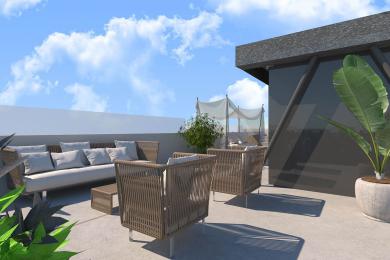 GLYFADA - Golf, Dachterrassenwohnung, Zu verkaufen, 170 m2
