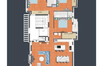 VOULA -  Appartement à un seul étage, À vendre, 132.8 m2